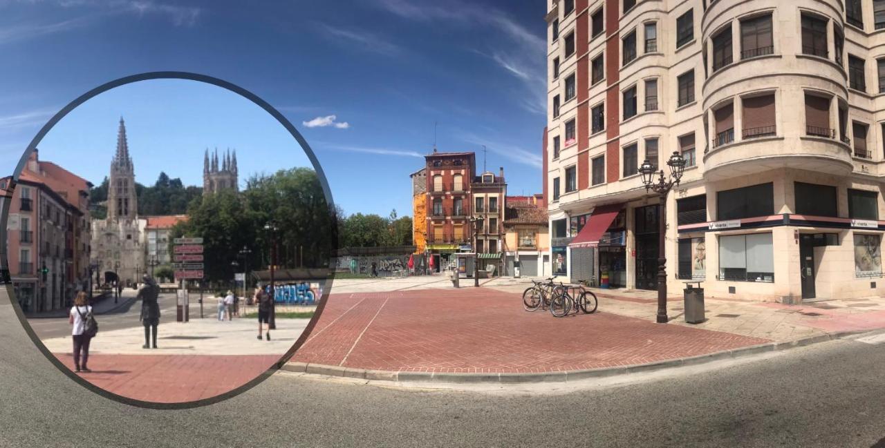 Appartamento Viendo La Catedral Desde Plaza Vega Burgo Esterno foto